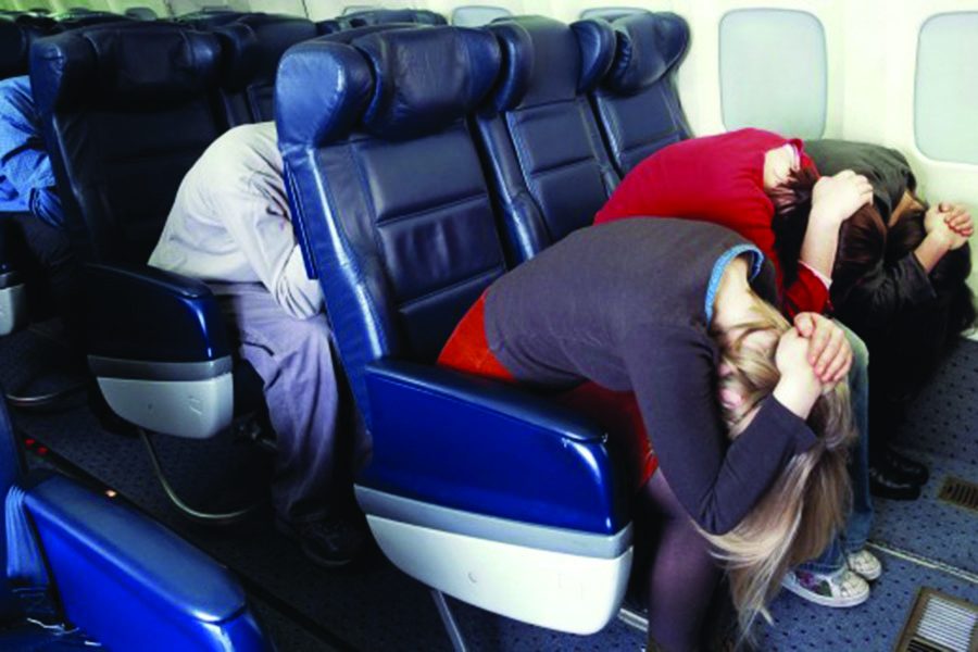 One of the safest positions to take according to airlines