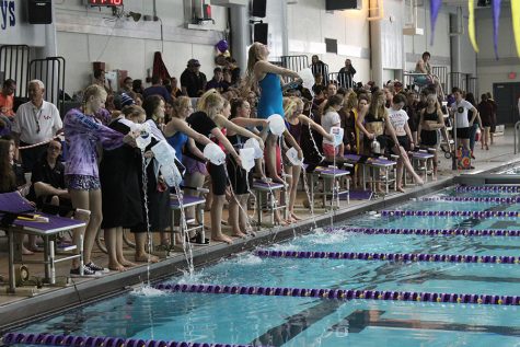 Girls Break Personal Records at State Swim