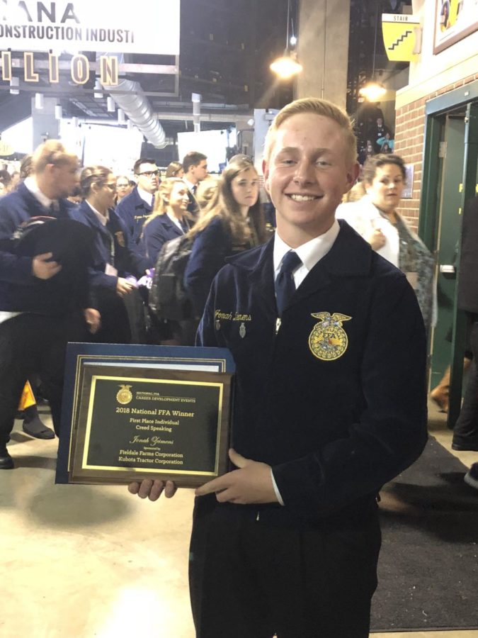 Zeimans Earns a National Title for East High at National FFA Convention