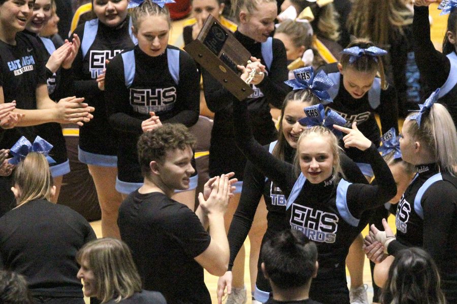 Cheer squad finishes as one of the best in the state