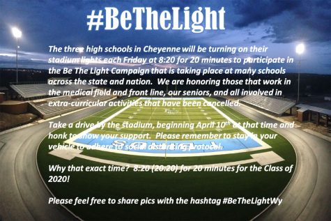 Athletic Director Jerry Schlabs ran a social media campaign to promote #BeTheLight.