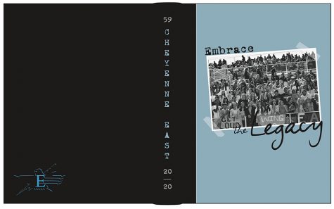 The EHS Yearbook staff released a sneak peek at the cover of the 2020 yearbook.