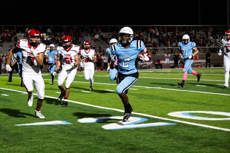 Cheyenne East Football Defeats Central