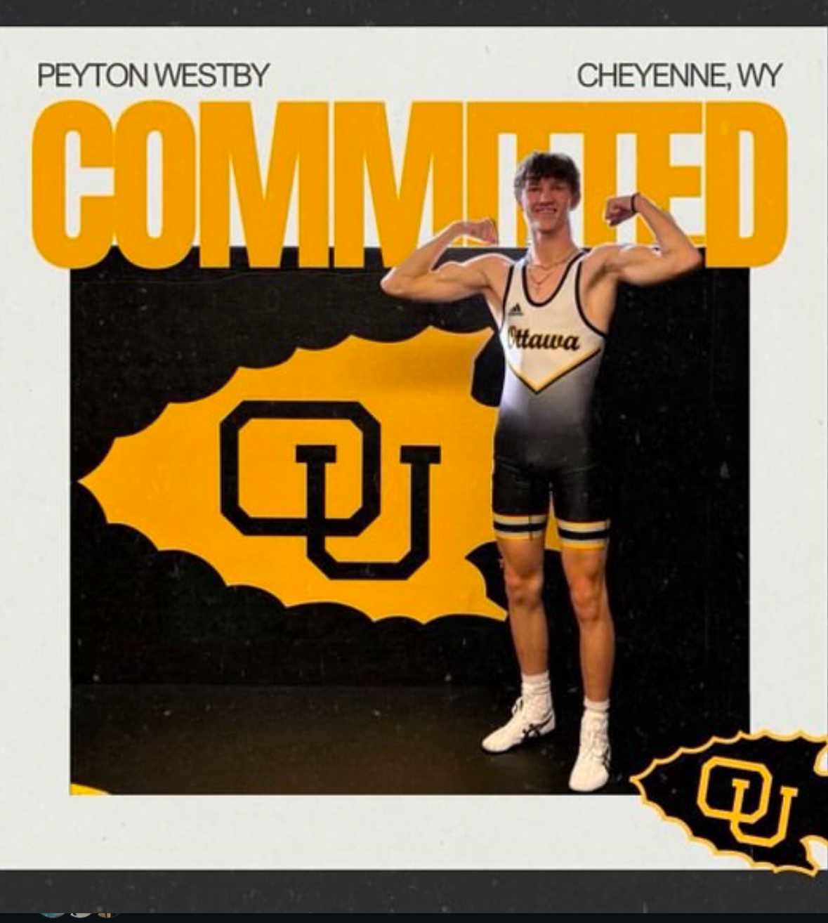 Peyton Westby Takes Talents to Ottawa University for Wrestling Career