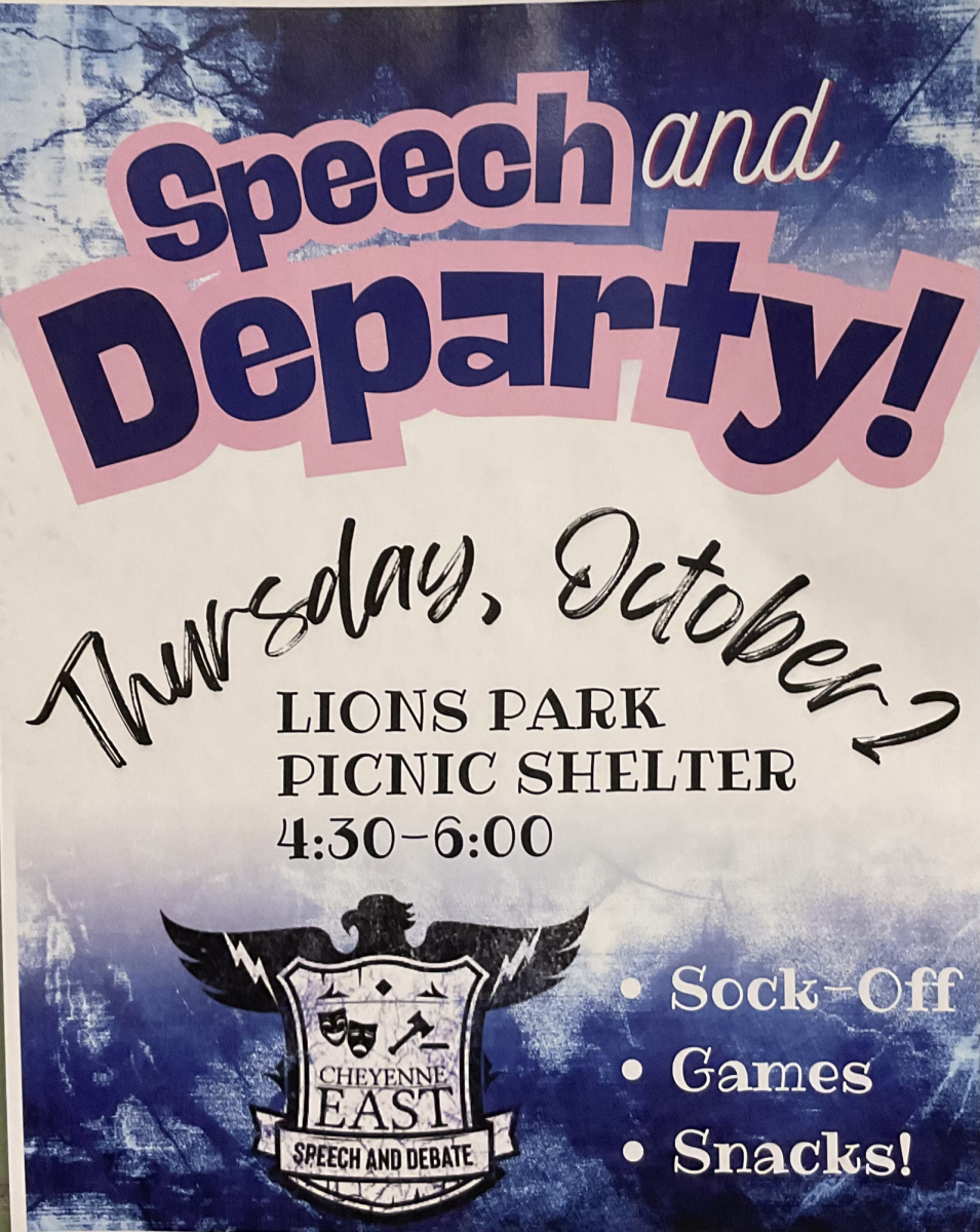 image of the flyers around school.